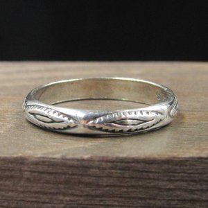 Sterling Silver Vintage Ring, 5.75